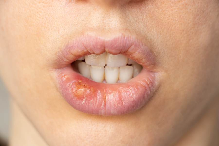 herpes simplex vs herpes zoster tcm treatment