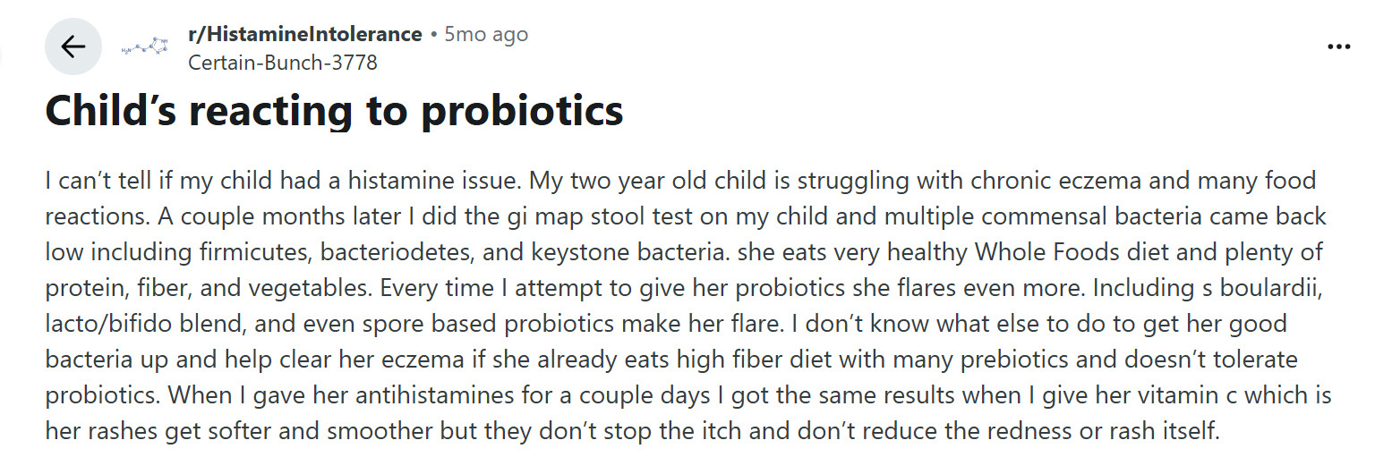 probiotics for kids eczema